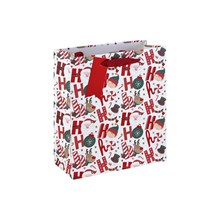 HOHOHO WHITE KRAFT MEDIUM BAG