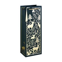 GOLD WOODLAND EMB BOTTLE BAG