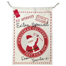 XMAS DELIVERY CANVAS SACK