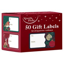 50 PACK TRADITIONAL GIFT LABEL STICKERS