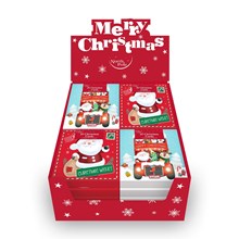 20 PACK SANTA CUTE XMAS CARDS
