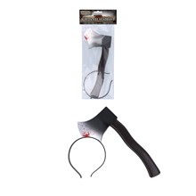 HALLOWEEN HEADBAND BLOODY AXE