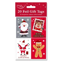 CHRISTMAS CUTE GIFT TAGS 20 PACK