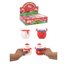 POP-UP SANTA SQUEEZE TOY 5.5CM