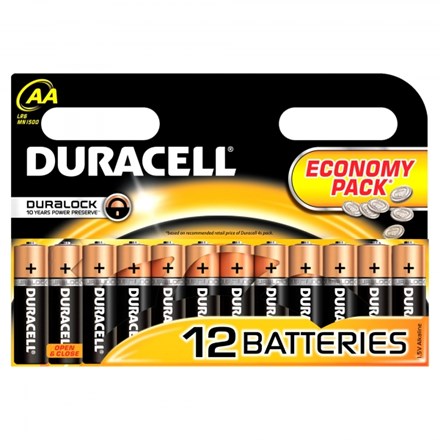 DURACELL AA - 12 ECONOMY PACK