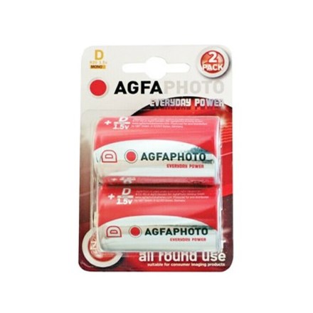AGFAPHOTO - R20 - D - 2 PACK