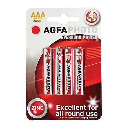 AGFAPHOTO - R03 - AAA - 4 PACK