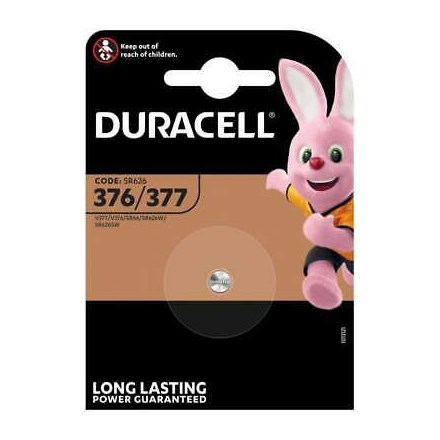 DURACELL - 376/377 1.5 WATCH CELL BATTERY