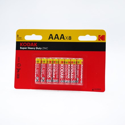 KODAK AAA BATTERY - 8 PACK