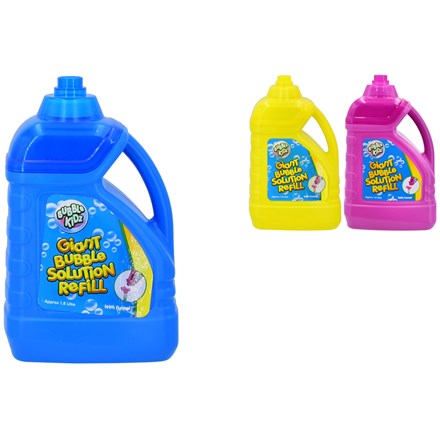 1.8 LITRE BUBBLE SOLUTION REFILL BOTTLE W/ FUNNEL