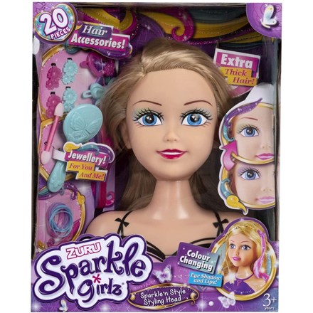 sparkle girlz styling head
