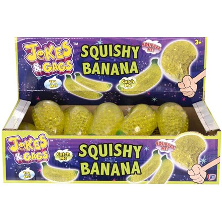 JOKES & GAGS - SQUISHY BEADS BANANA
