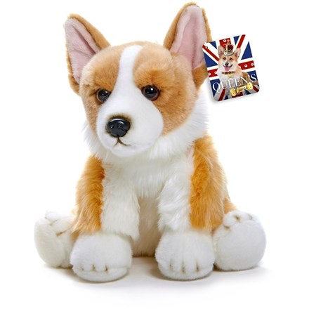 QUEEN'S CORGI - PLUSH DOG 30CM