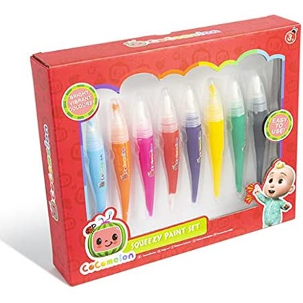 COCOMELON - SQUEEZY PAINT SET