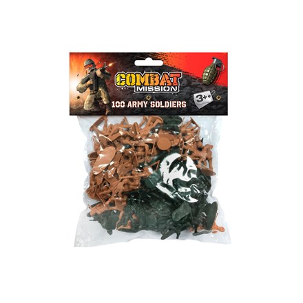 COMBAT MISSION - SOLDIER SET - 100PC