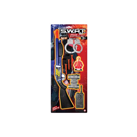 SWAT SHOTGUN SET ON BLISTERCARD