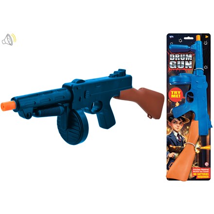 FRICTION DRUM GUN