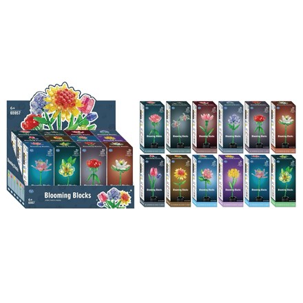 BLOOMING BLOCKS 12 ASSORTED