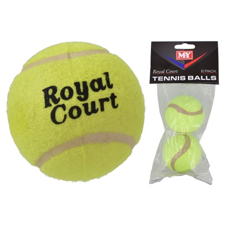M.Y ROYAL COURT TENNIS BALLS - 2 PACK