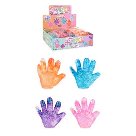 SQUEEZY HAND W/SUGAR 9CM X 10CM