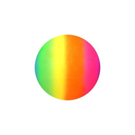 INFLATABLE PVC RAINBOW BALL 25CM