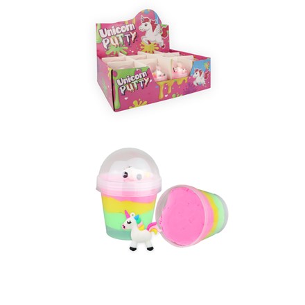 3 TONE UNICORN BOUNCING PUTTY 50G