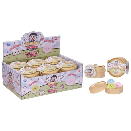 SQUEEZY BAO BUNS DUMPLING 4.5CM - 3 PACK