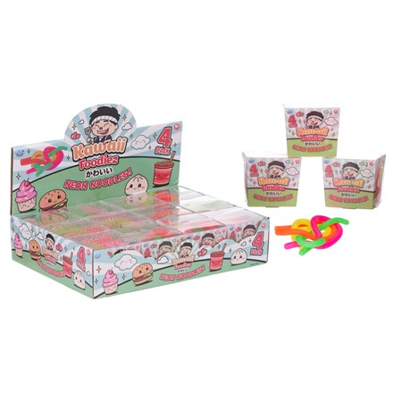 4PK KAWAII NEON NOODLE CARRY BOX