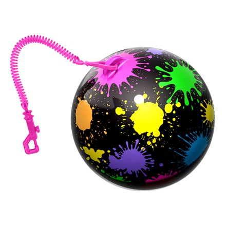 NEON SPLAT BALL WITH KEYCHAIN 90G