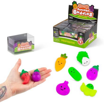 SCRUNCHEMS - VEGTASTIC SQUISHY BUDDIES