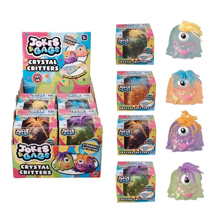 JOKES & GAGS - CRYSTAL CRITTERS