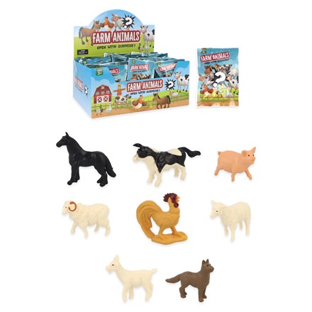 SUPRISE FARM ANIMALS BLIND BAG - 10 ASSORTED
