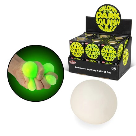 SCRUNCHEMS - GLOW IN THE DARK SQUISH BALL