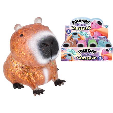 SQUISHY GLITTER CAPYBARA