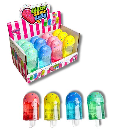 GLITTER SLIME LOLLY 11CM