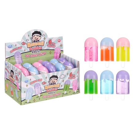 KAWAII FOODIEZ - ICE LOLLY PUTTY 11CM