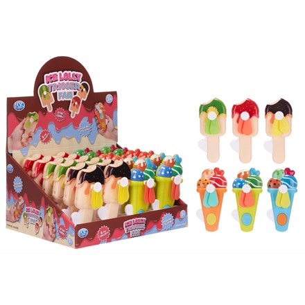 ICE LOLLY CREAM FAN 6 ASST