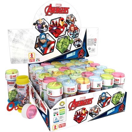 AVENGERS BUBBLE TUBS 60ML