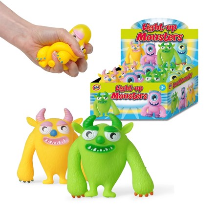 SQUEEZY LIGHT UP MONSTERS