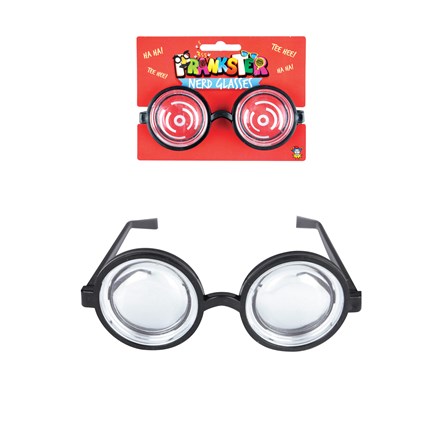 GLASSES ADULT NERD CLEAR LENS