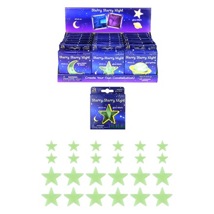GLOW IN THE DARK STARS 24 PACK