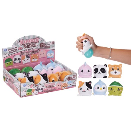 KAWAII KUTIES SQUEEZY JELLY BELLY WITH BEADS