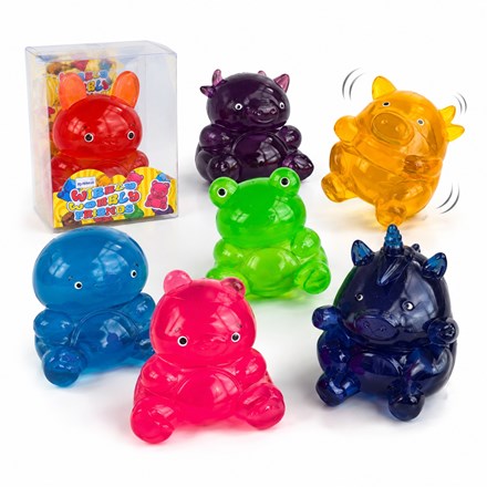WIBBLY WOBBLY SQUISHY FRIENDS 8CM