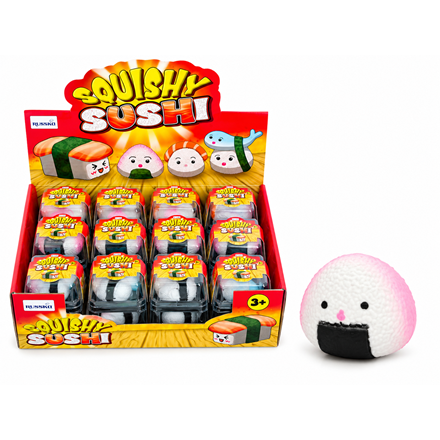 SQUISHY SUSHI - 3 ASST