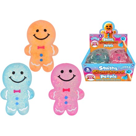 GIANT SUGAR SQUISHY GINGERBREAD PEOPLE