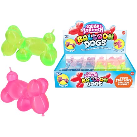 SQUIDGY BALLOON DOGS 4 ASST