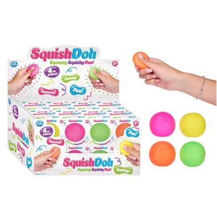 NEON SQUISHDOH BALL 38MM