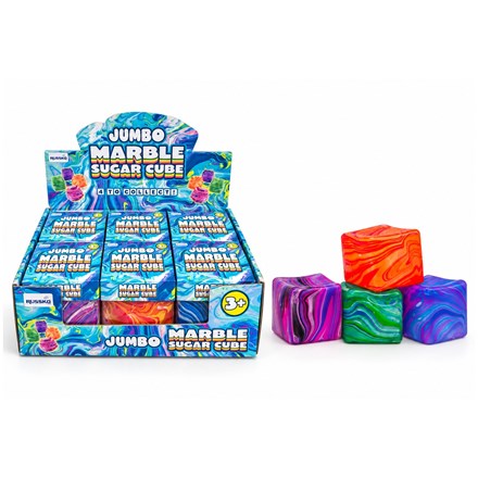 JUMBO SUGAR SQUISHY MARBLE CUBE