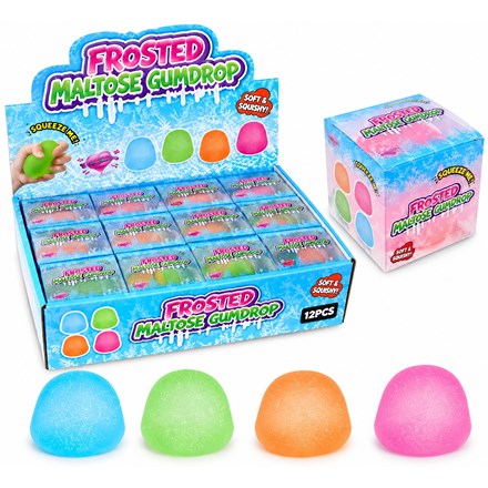 7CM FROSTED MALTOSE GUMDROP BOXED