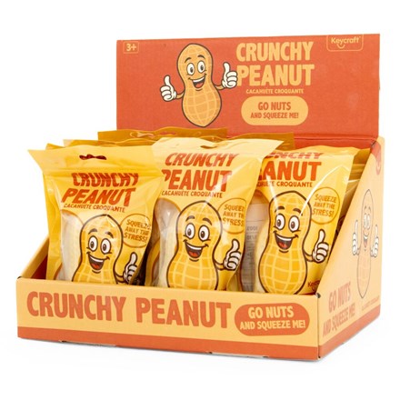 KEYCRAFT CRUNCHY PEANUT SQUISHY SENSORY TOY